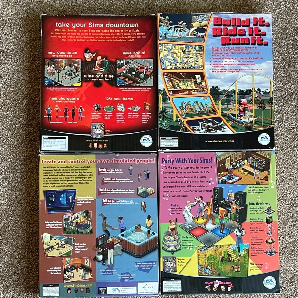 The Sims Expansion & Pack Collection - Multicolor Stack